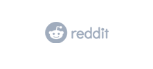 Reddit)grey logo