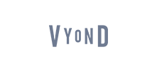 Vyond dark grey logo